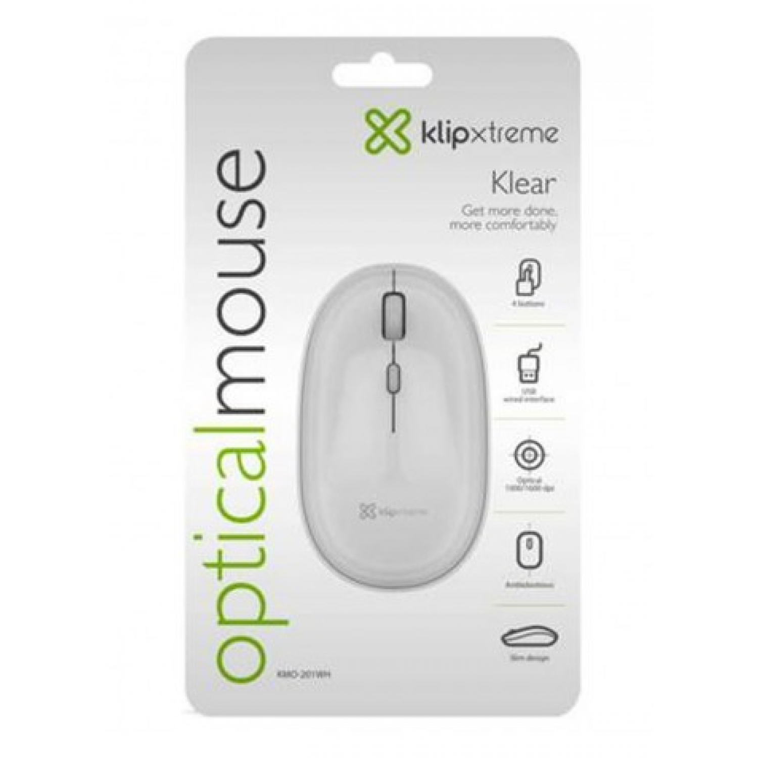  Klip Xtreme  Mouse  USB  caja