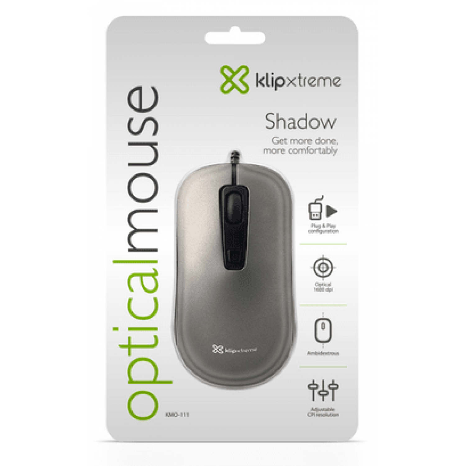  Klip Xtreme - Mouse - Wired (caja)