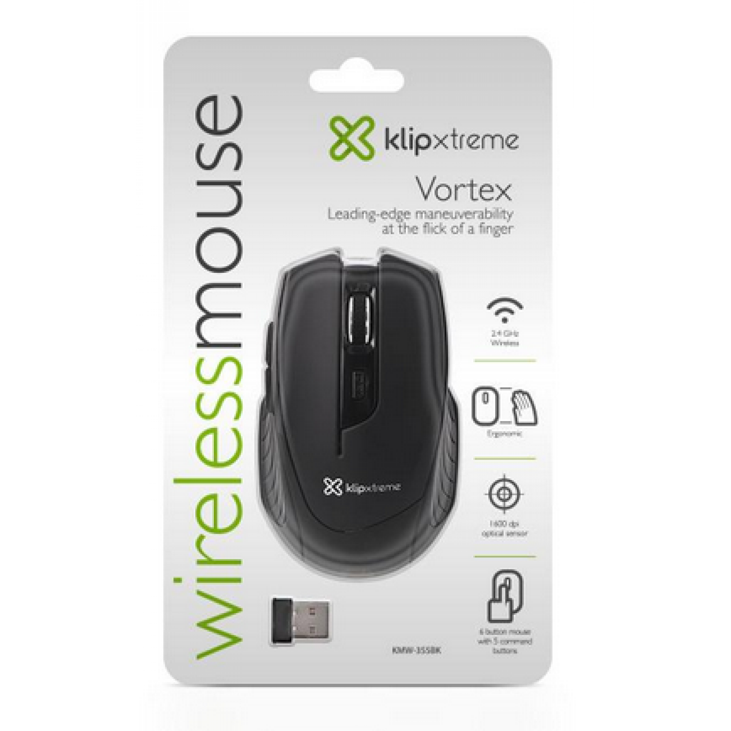 Klip Xtreme - Voltrex - Mouse (caja )