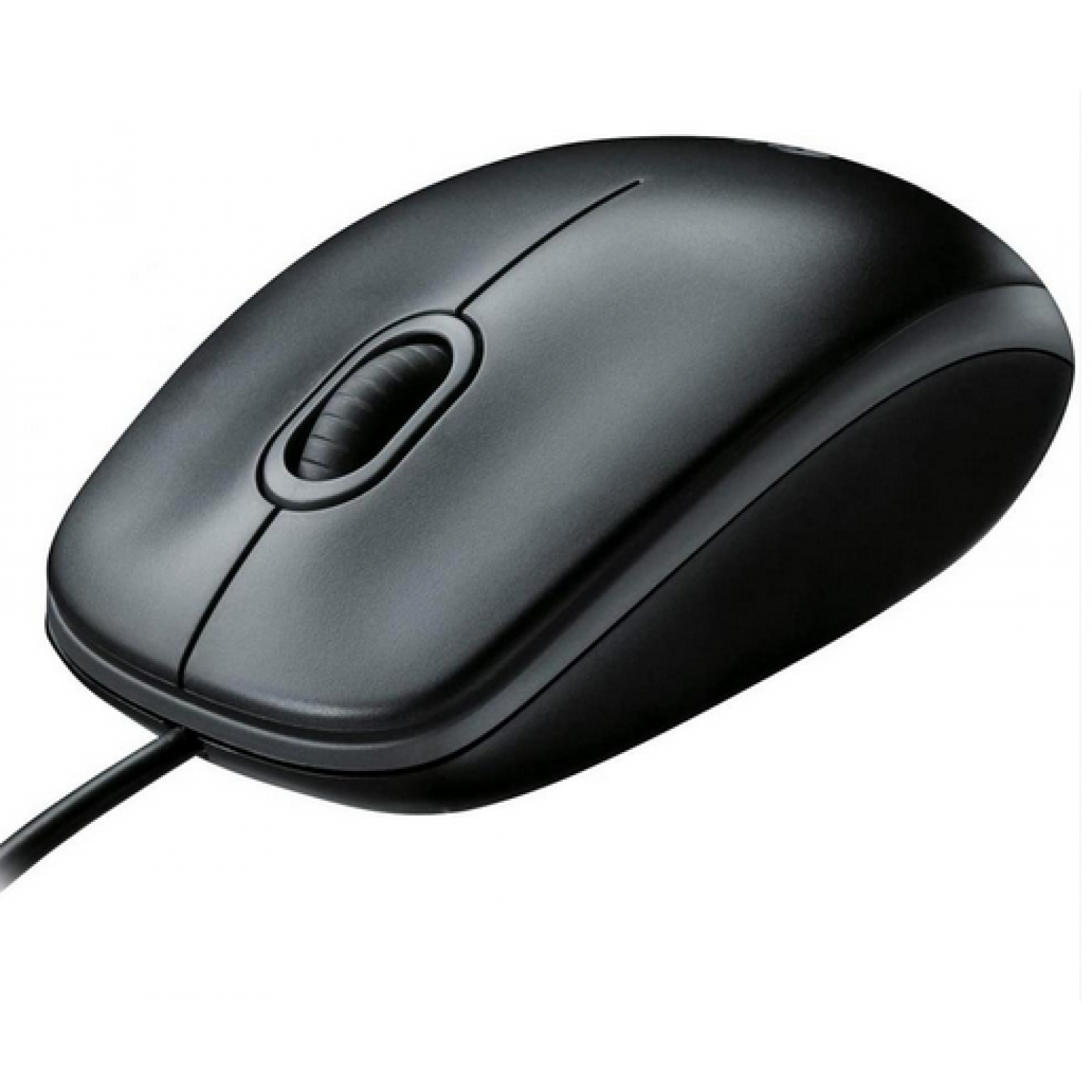 Logitech M100 - Ratón - diestro y zurdo (Lateral)