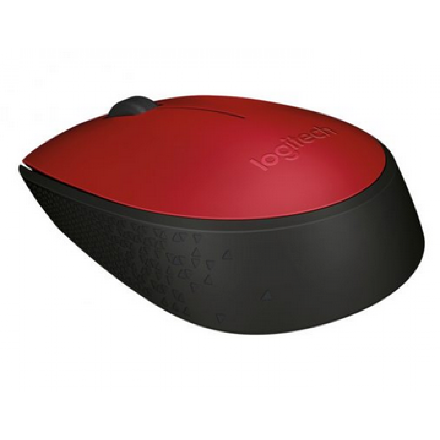 Logitech M170 - Ratón - diestro y zurdo Rojo (lateral atras)