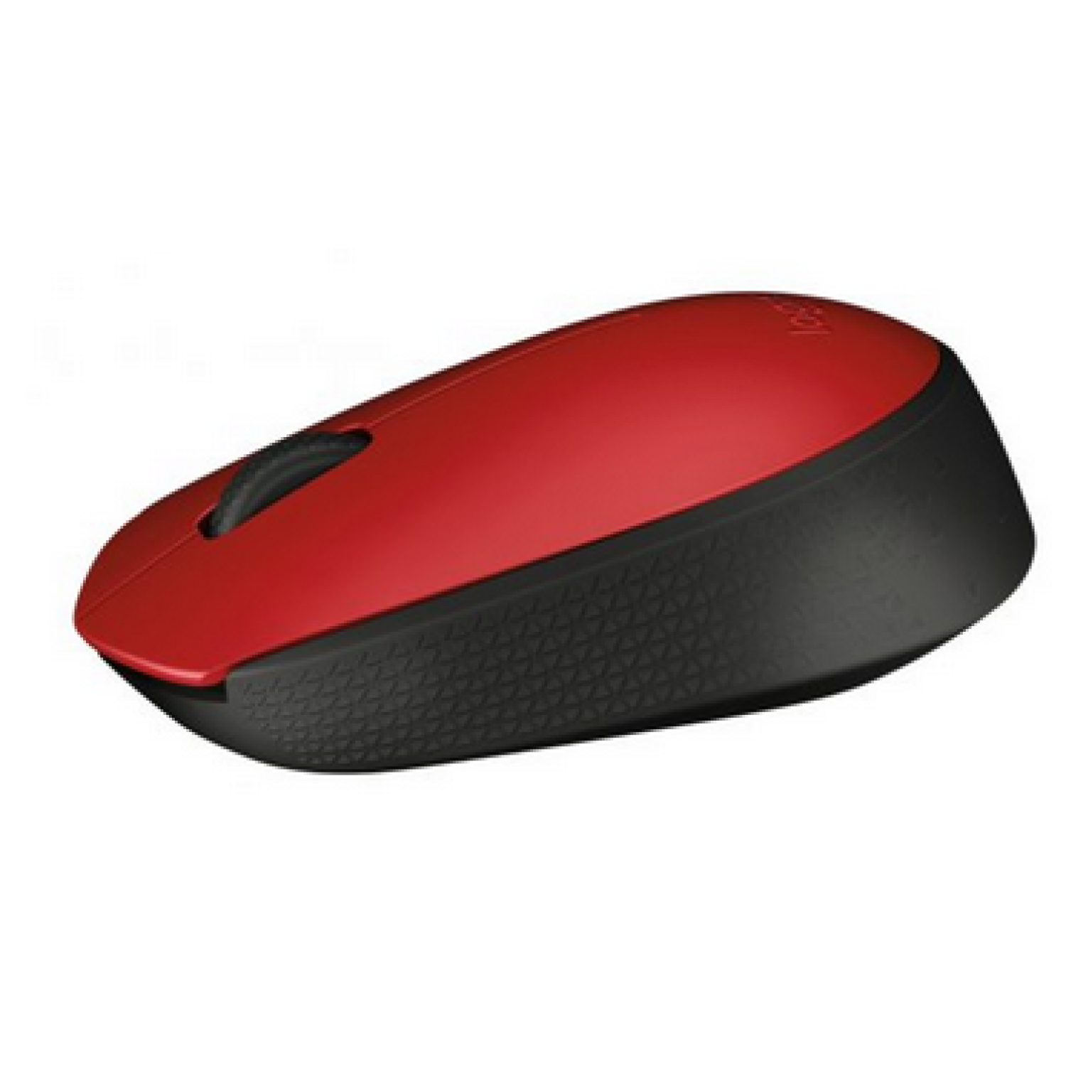 Logitech M170 - Ratón - diestro y zurdo Rojo (lateral)