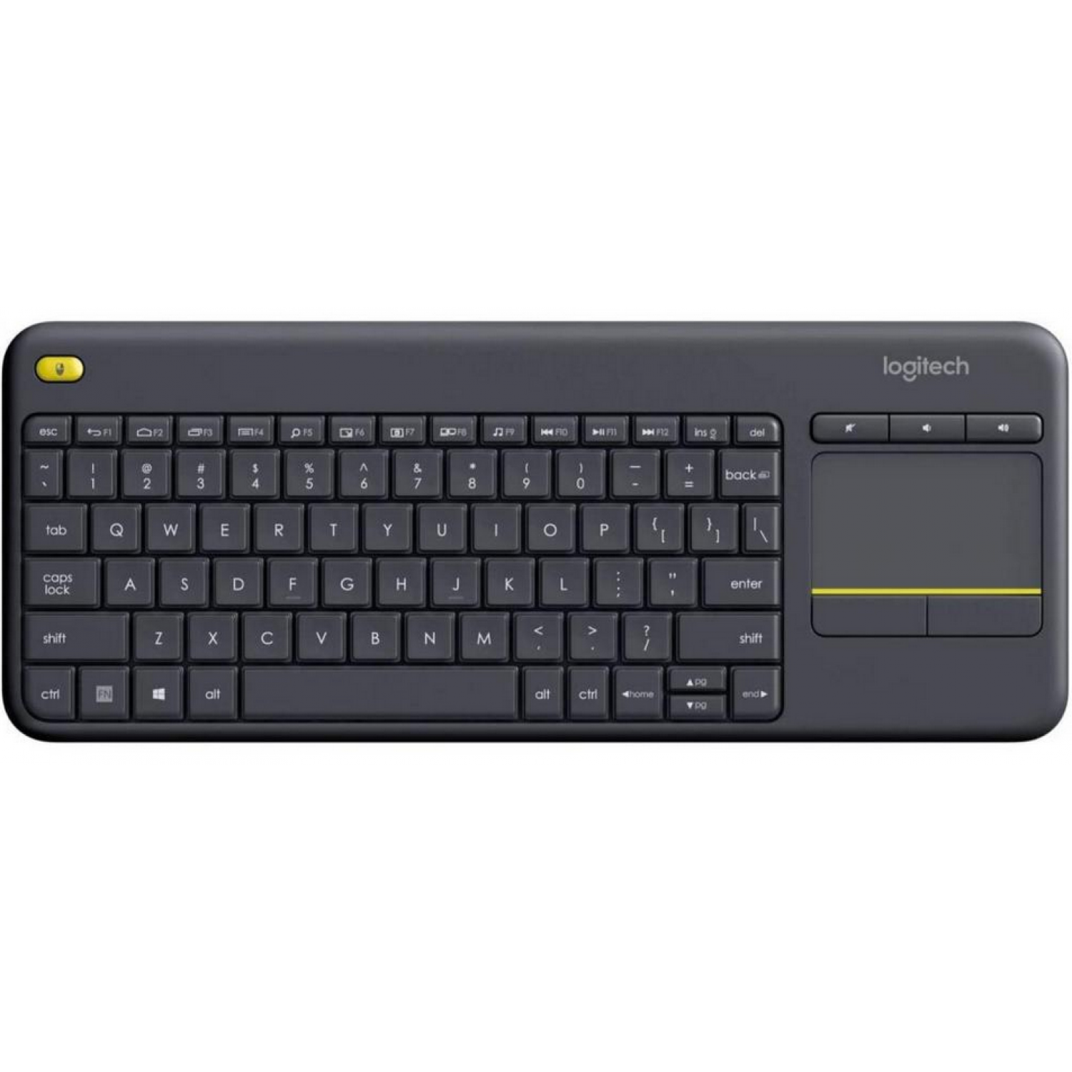 Logitech Wireless Touch Keyboard K400 Plus - Teclado - con panel táctil (foto 2