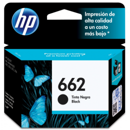  HP 662 - Negro - original  foto 1