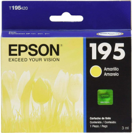 Epson T195 - Amarillo - original foto 1